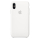 Etui Silicone Case do iPhone XS biale - 449538 - zdjęcie 3